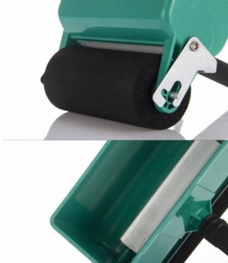 久航滚轮手动涂胶机滚筒式拼板木工刷胶机机器简易手提滚胶器布胶