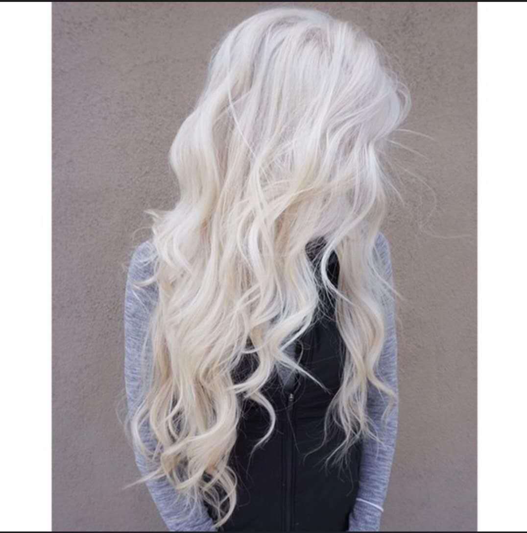 ebay新款 跨境热卖欧美女士银白色长卷发化纤头套 义乌厂家现货