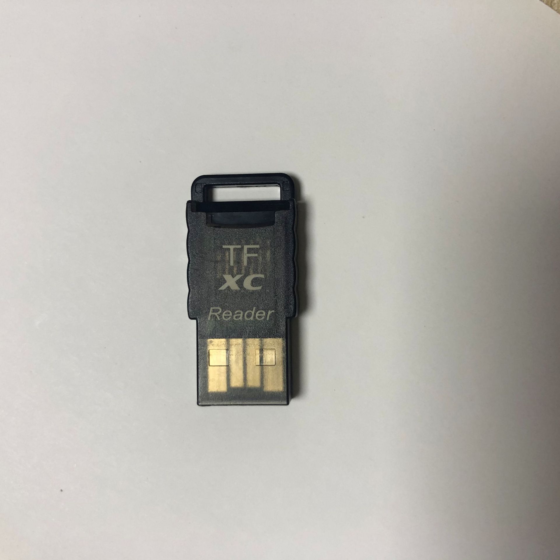 手机内存卡tf卡读卡器小巧可爱商务礼品中性内存卡microsd读卡器