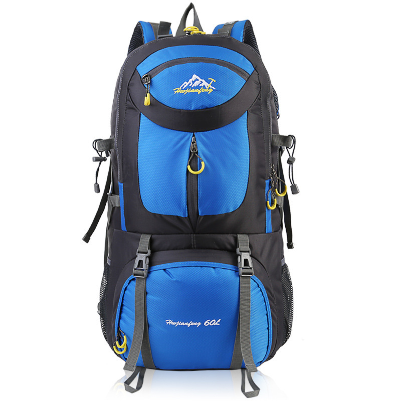 Cross-Border New Arrival Hiking Backpack 60L Large Capacity Outdoor Travel Men's Backpack Camping Luggage Backpack Wholesale
