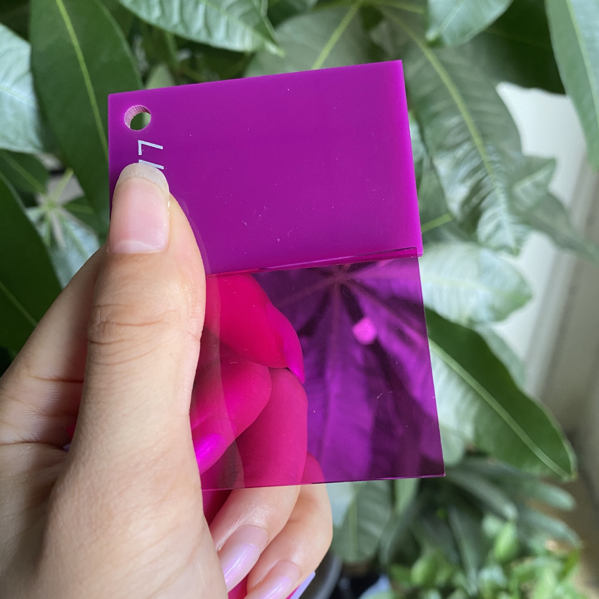 紫色透明紫透亚克力板防静电 特殊颜色亚克力板材 批发定制加工