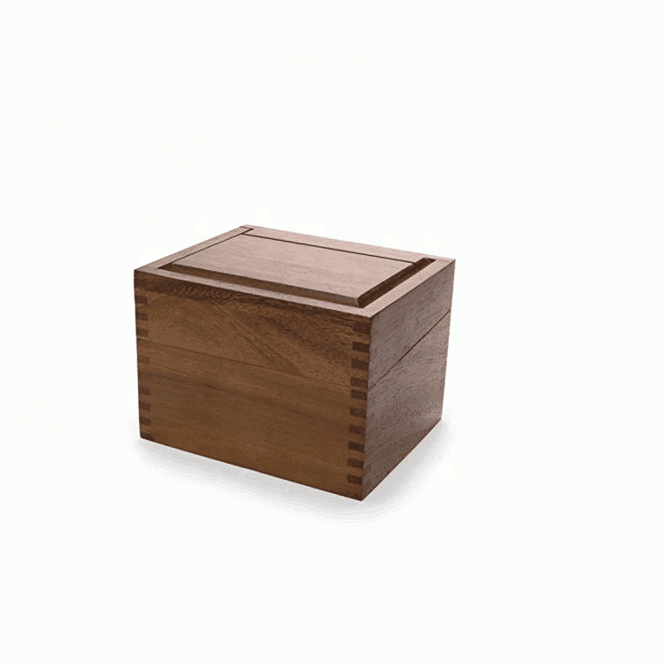 厂家直销实木木盒黑胡桃木收纳盒榫卯结构木盒子 批发定做