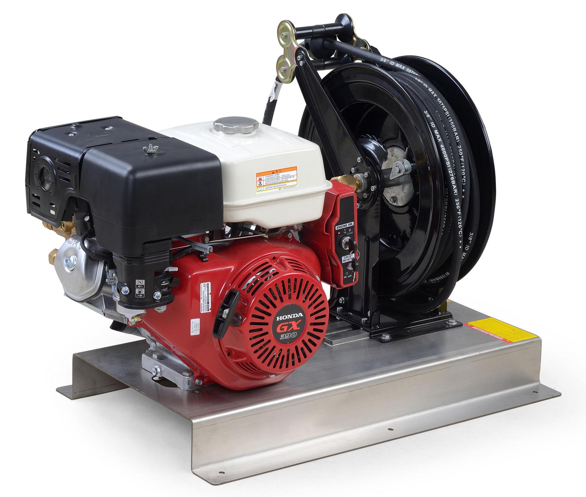 百特威t275冷水汽油机高压清洗机意大利泵