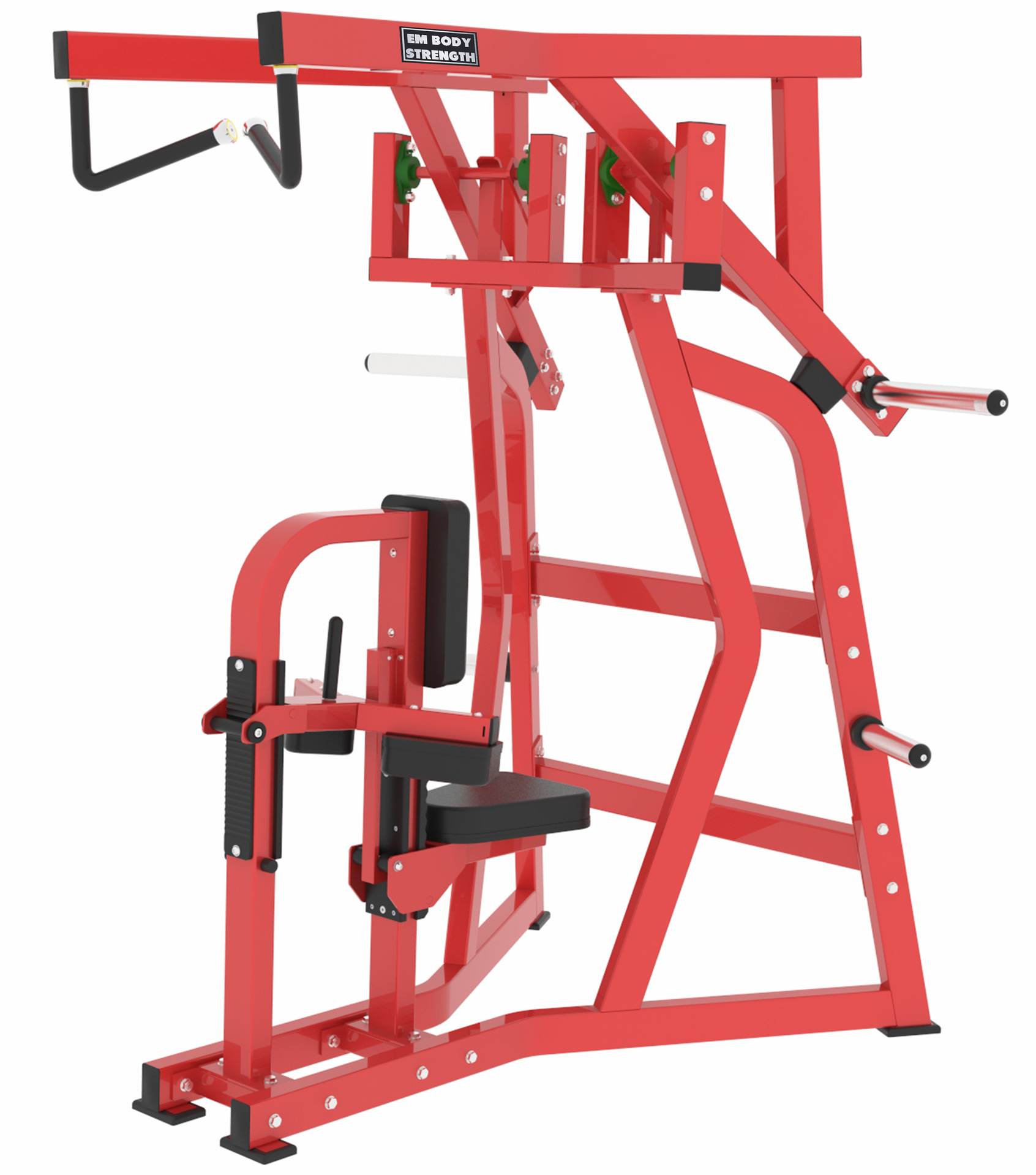 分动式划艇高拉背训练器悍马器械健身房商用训练器械力量器械批发