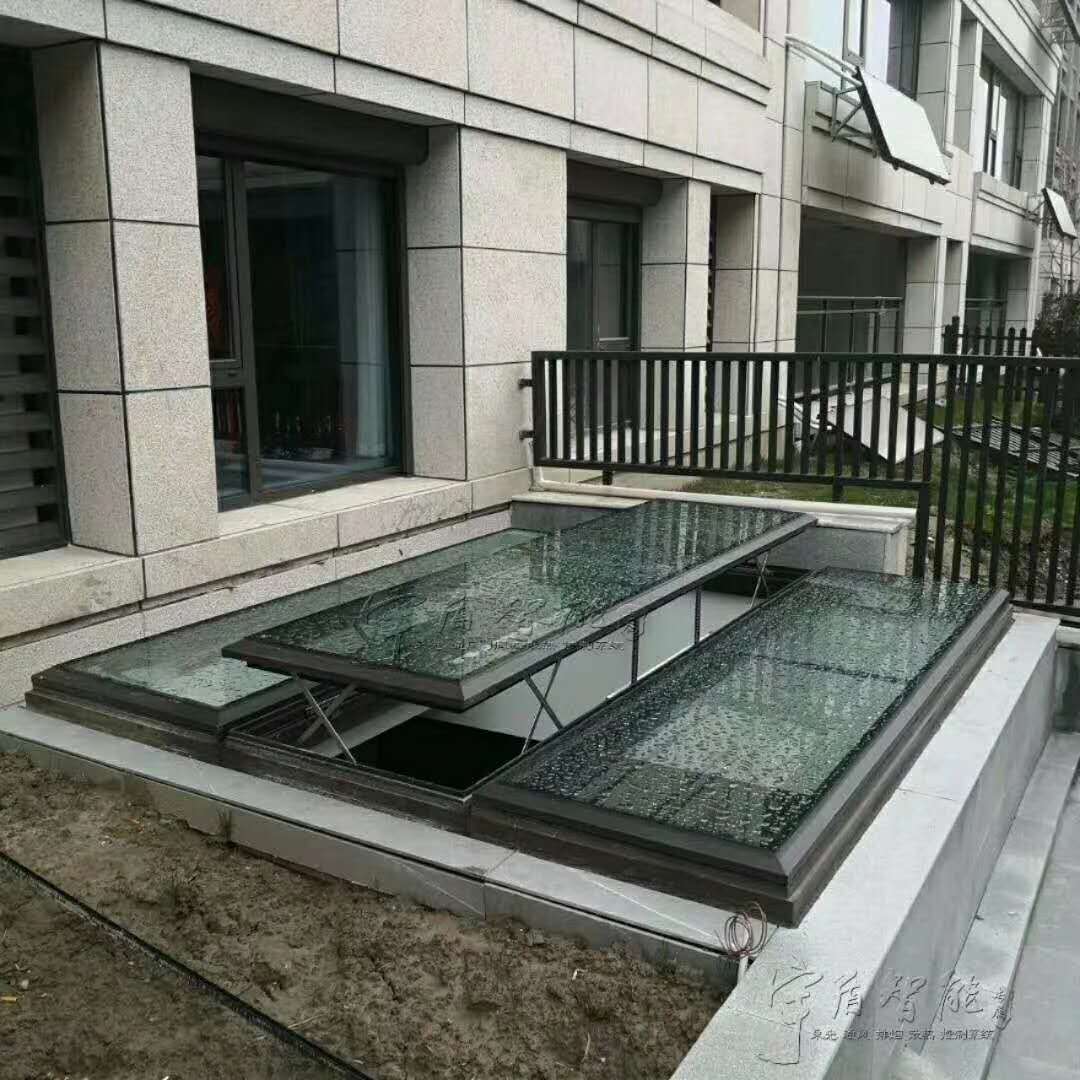 别墅地下室天窗 通风天窗 电动开启天窗 尺寸可定制