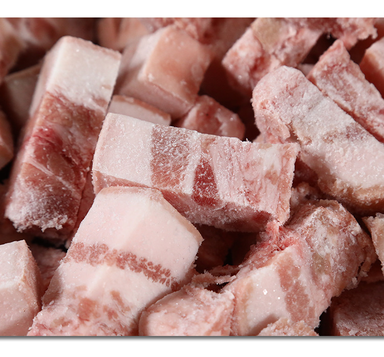 带皮肉 肉丁 肉块 冷冻肉丁 切好的肉块 红烧肉 小炖肉 食材