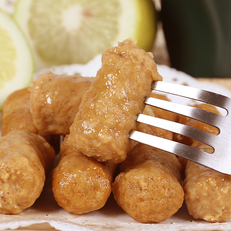 【火锅食材】安井甜不辣5斤 肉条关东煮鱼丸子麻辣烫串串香 冷冻