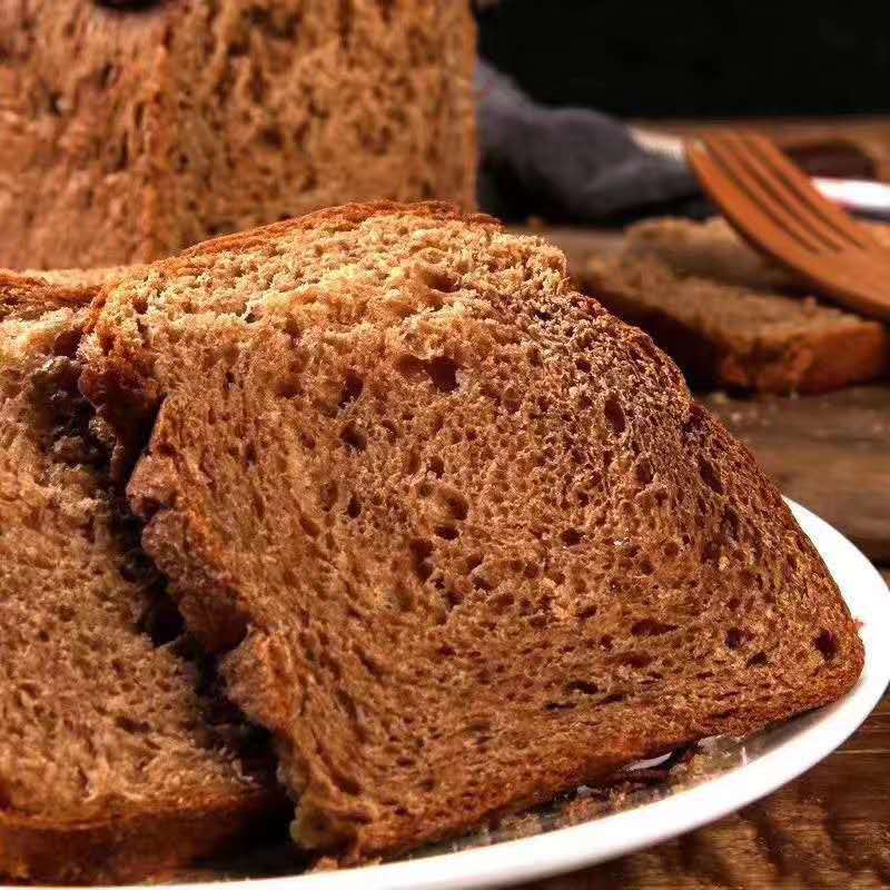 俄罗斯口味黑面包大咧吧500克麦香原味俄式切片面包西餐大列吧