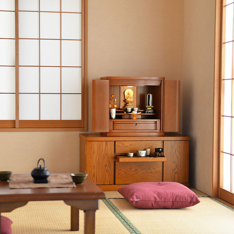 现货供应 日式佛龛带门日式佛龛神龛财神供桌供台佛柜