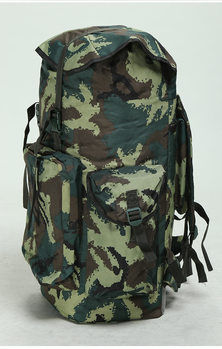 数码迷彩消防夏季背囊携行具户外背包双肩背囊带金属支架