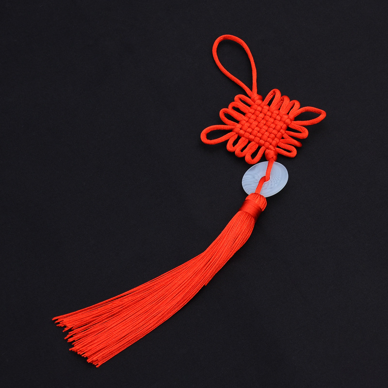 厂家直销 5号8盘中国结 平安扣中国结 玉佩中国结挂件 精致小礼物