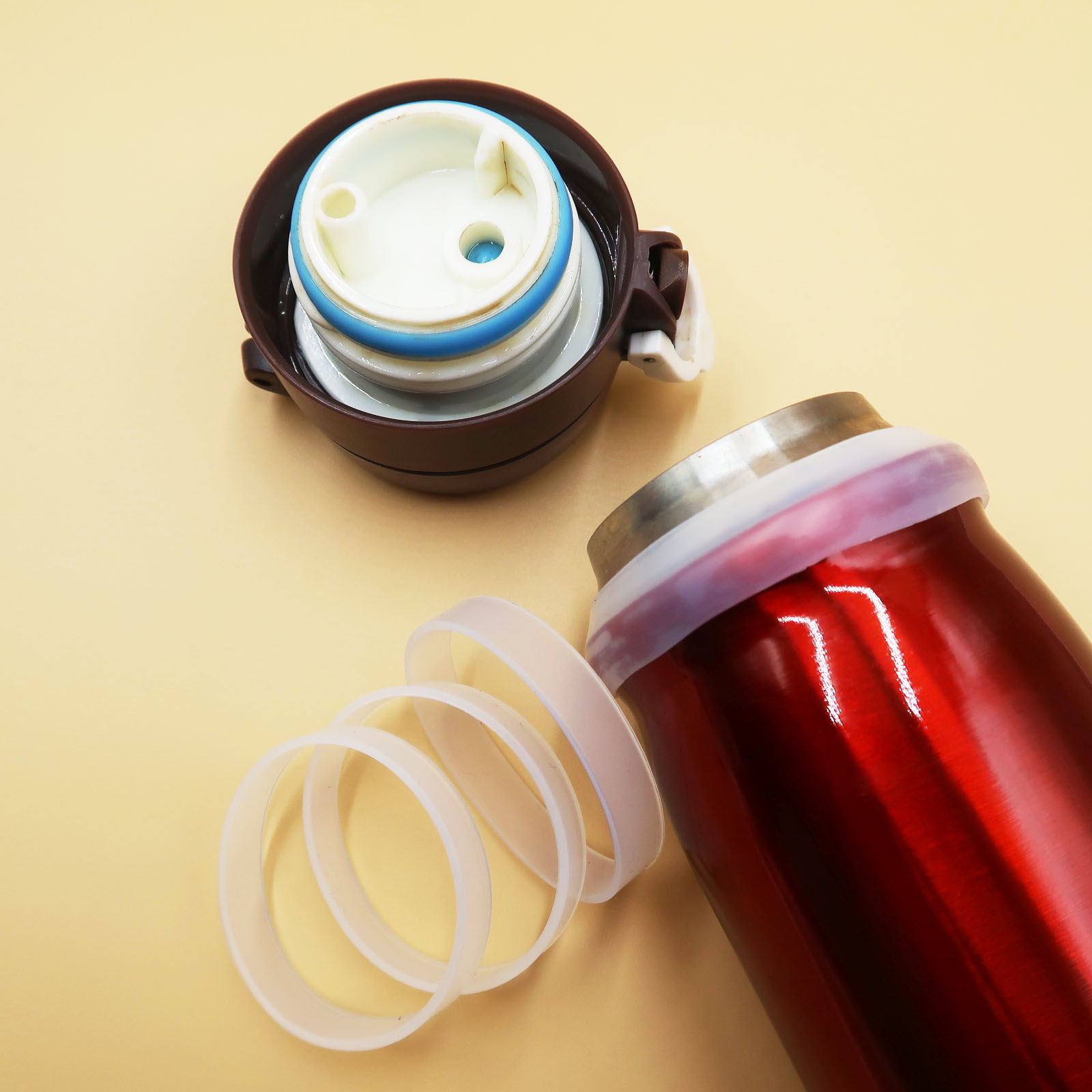 硅胶圈定做 耐高温瓶盖密封圈 保温杯高拉力食品级密封o型硅胶圈