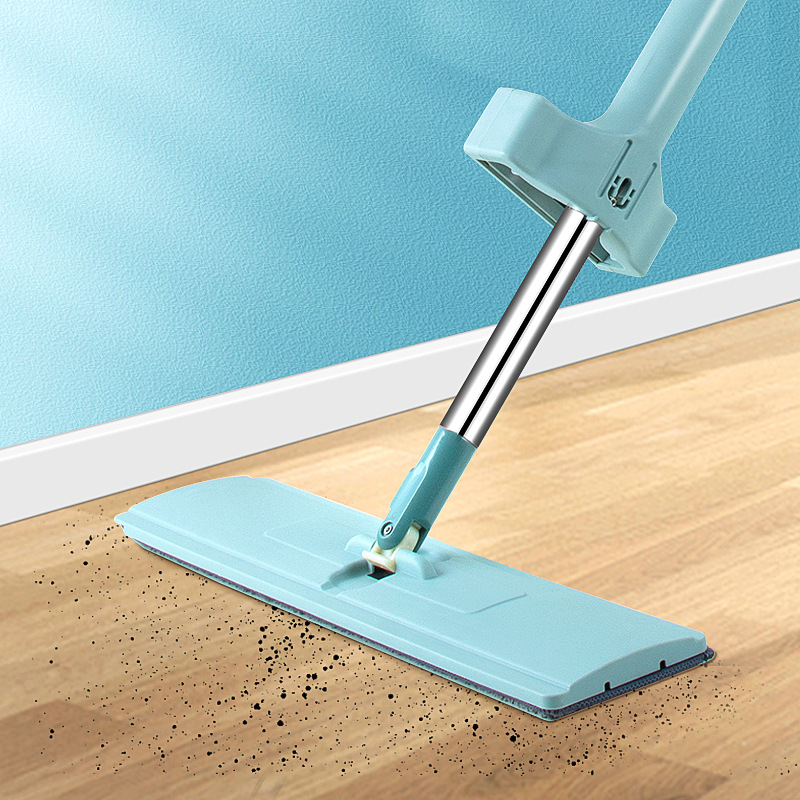 干湿两用免手洗平板拖把家用办公室懒人拖把地板一拖净刮水拖把