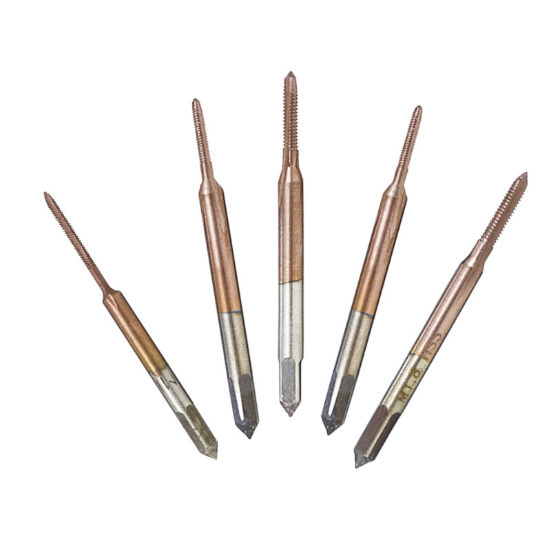 新款hss丝锥钻头m1.2 m1.4 m1.6 m1.7 m1.8直槽公制机用丝锥-阿里巴巴