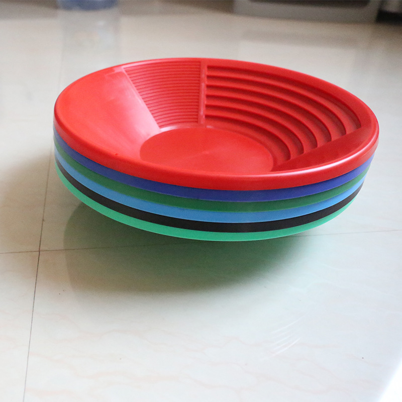 河沙中沙金探测器淘金沙工具手洗沙金设备淘金沙金盆掏金盘手摇盘