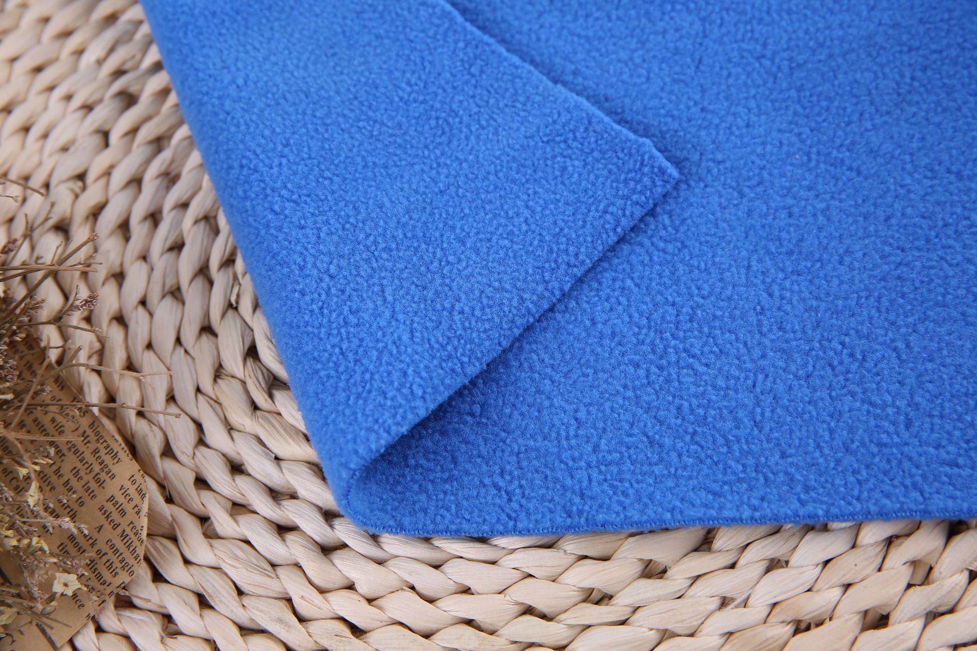 双面摇粒绒 服装玩具毛毯宠物用品毛绒布料 家居服保暖冲锋衣面料