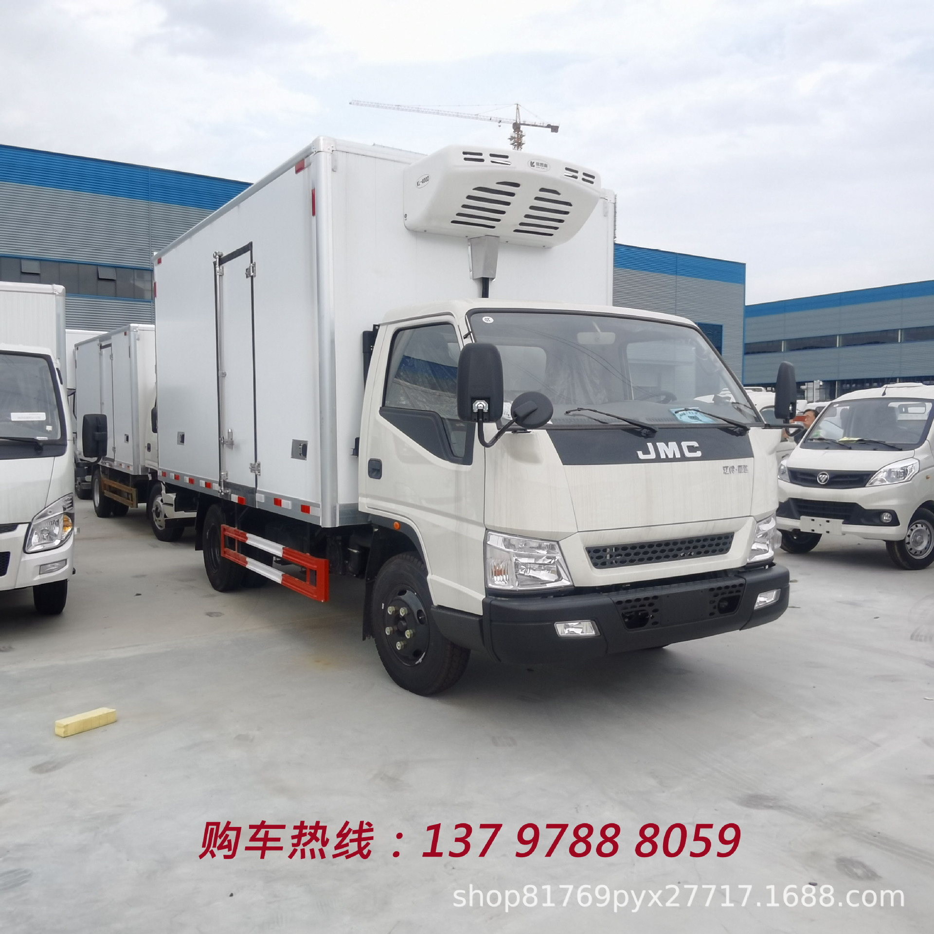 江西江铃顺达国六冷藏车 江铃顺达4米2肉类冻品冷链运输车