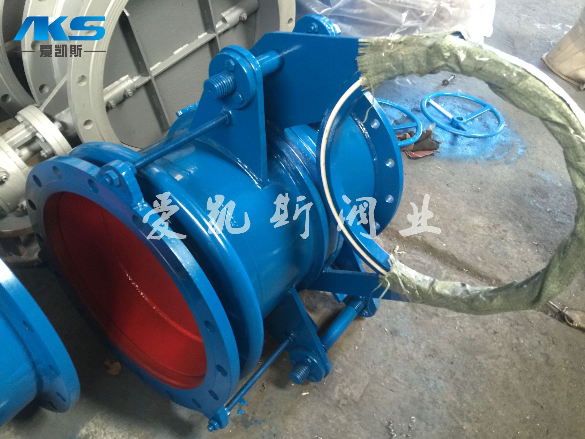 f43ax手动扇形带波纹管盲板阀 8字眼镜阀 翻板阀 煤气管道切断阀