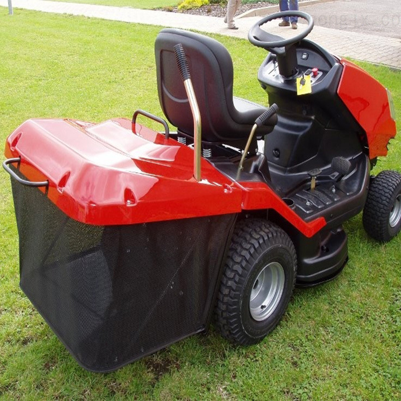可配集草袋驾驶式草坪车 大马力进口发动机剪草车 球场割草车