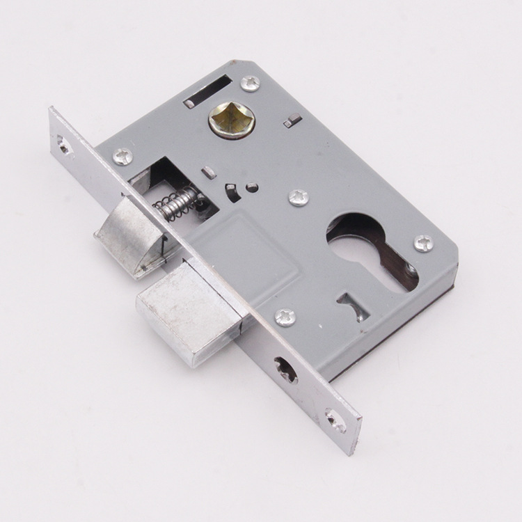 室内门锁体换小50铁体锁芯锁舌轴承锁体木门锁体 卧室门锁体 锁头