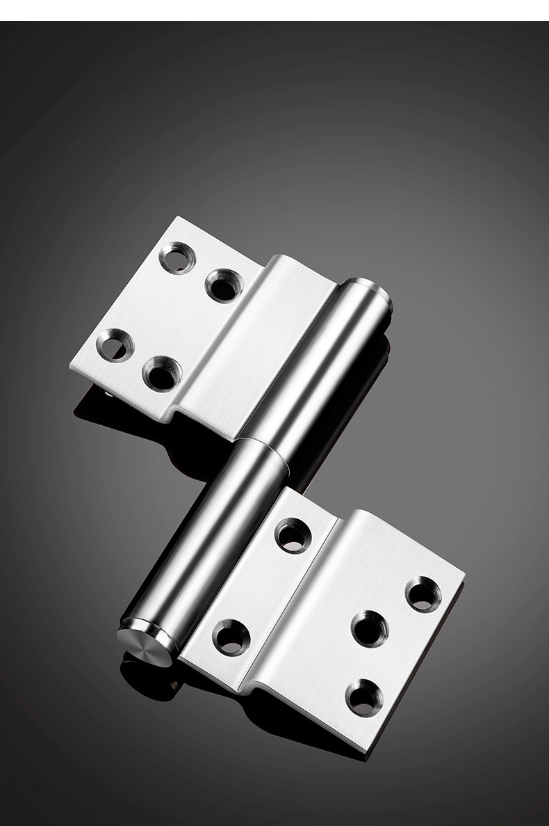 门窗加粗5寸合页铰链 可拆卸轴承工程门合页 304不锈钢合页定制