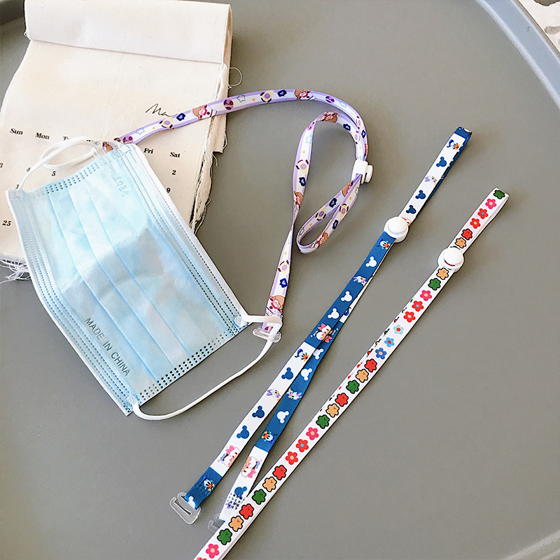 口罩挂绳 防勒神器无痕耳挂绳防丢耳绳调节带挂脖防掉眼镜绳现货