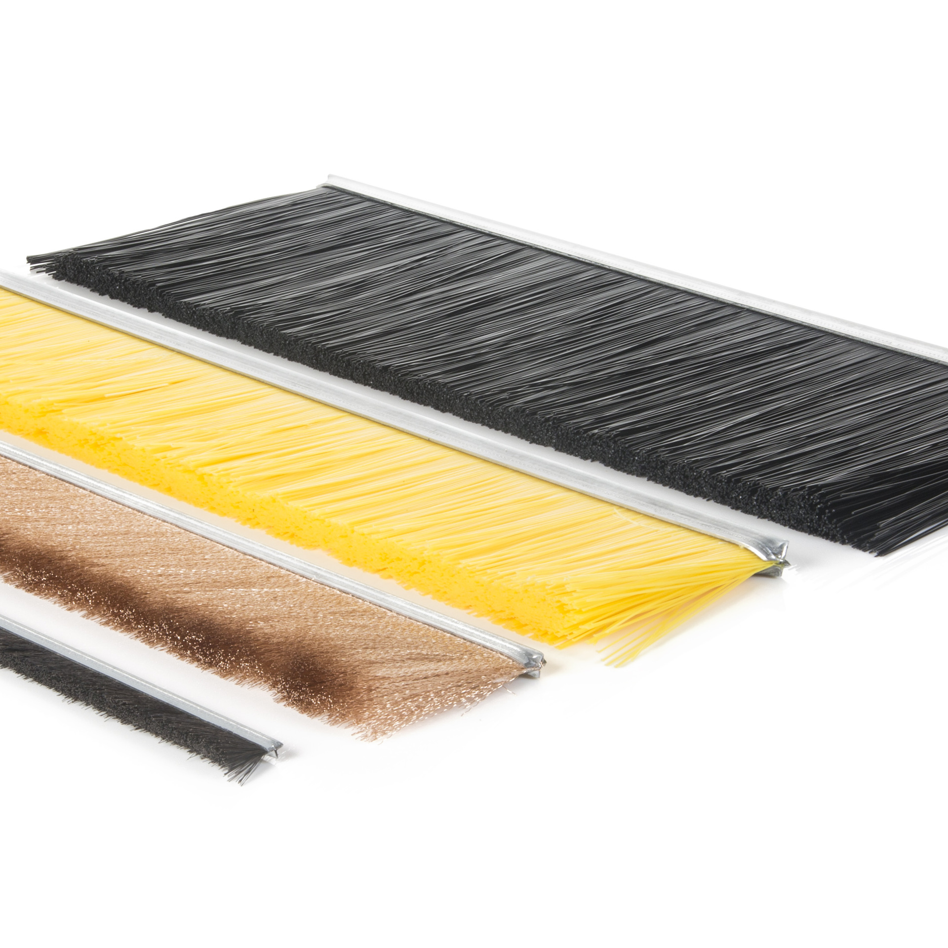 工厂直销铝合金毛条刷门窗门底密封条刷工业机械防静电密封条刷