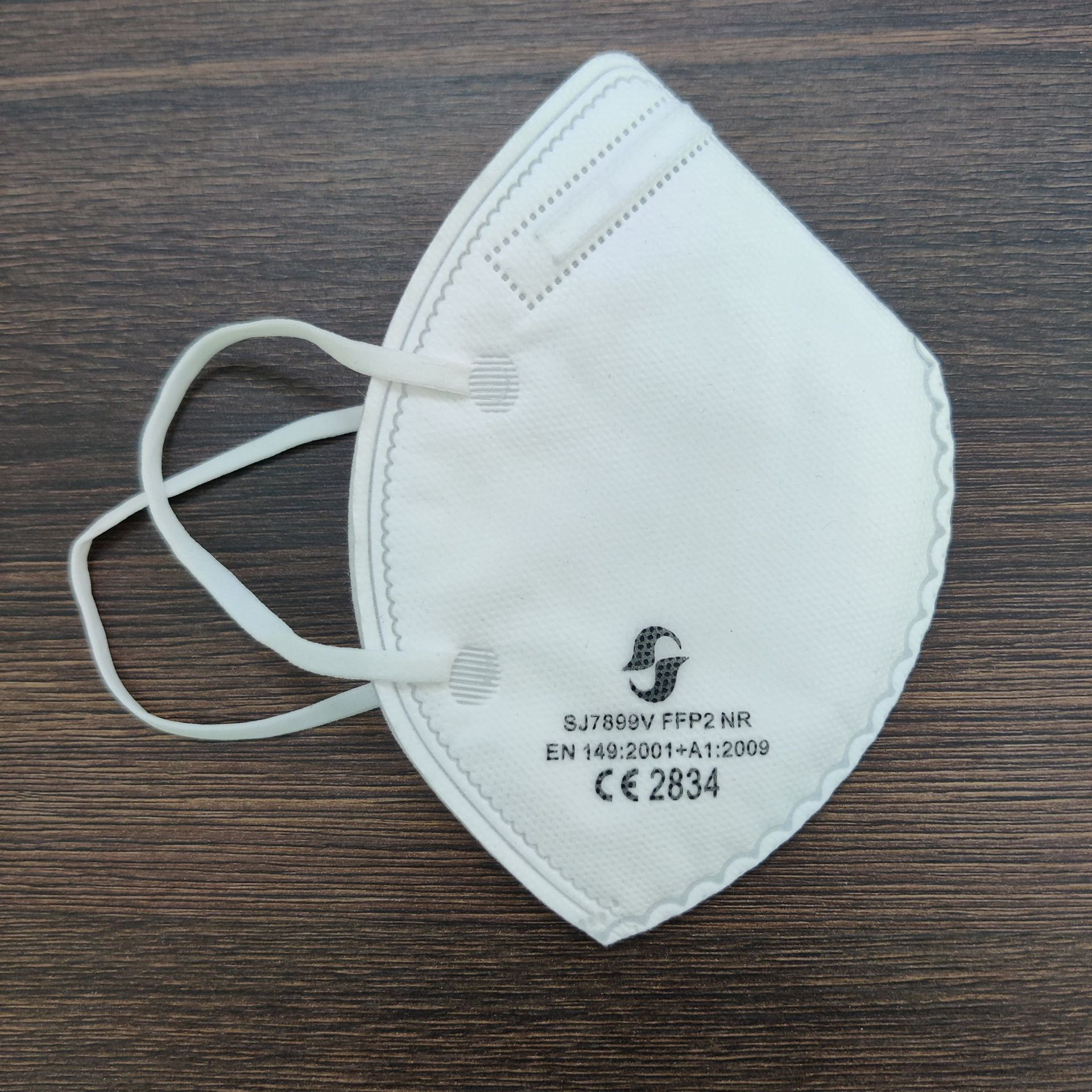 工厂批发盛杰ffp2折叠口罩防尘防雾霾可带阀内置海绵条欧盟ce认证