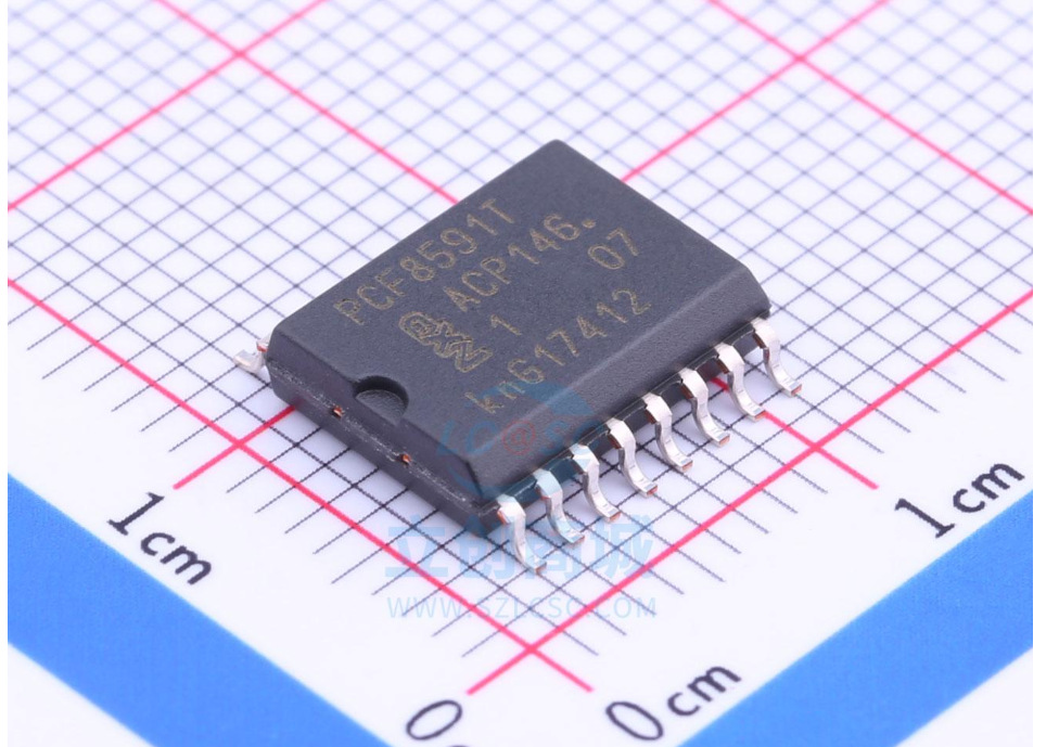 pcf8591 pcf8591t 8位模数/数模转换器 sop-16 贴片16脚
