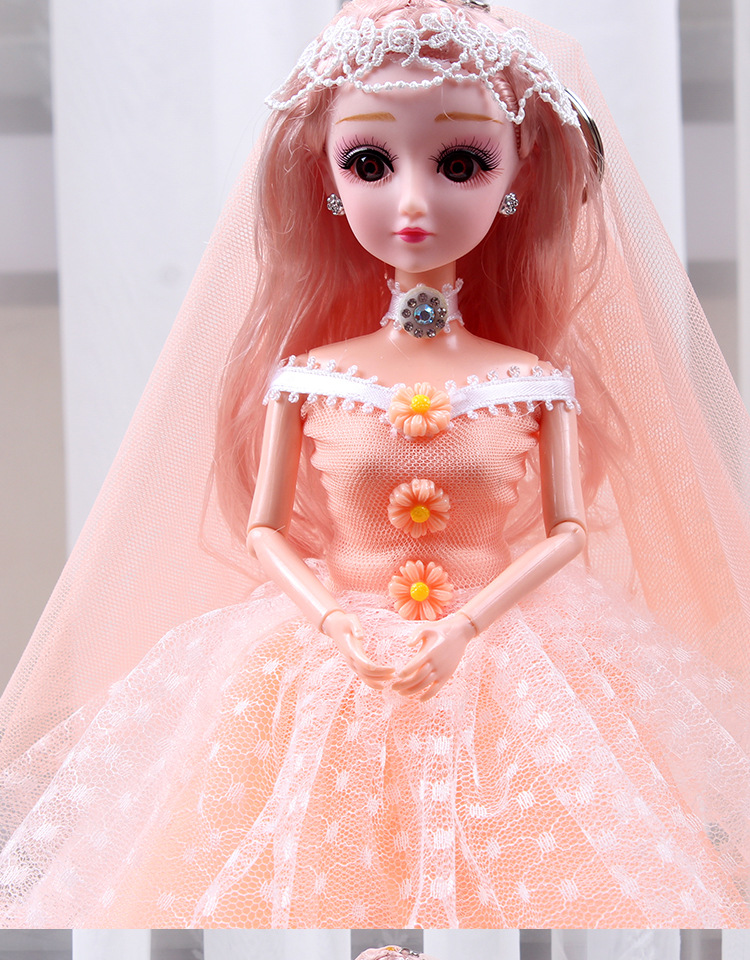 创意招生礼品恒潮迷糊芭比洋娃娃50cm大搪胶儿童女孩礼物摆件批发