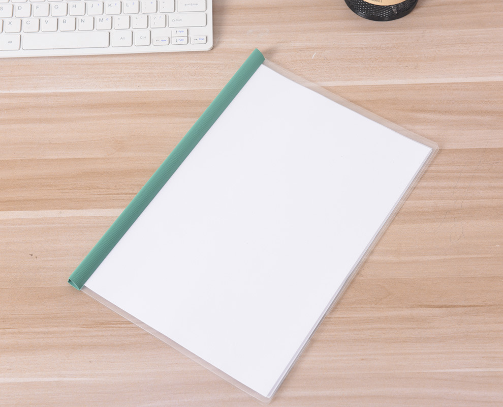 a4抽杆夹透明加厚资料夹插页夹塑料拉杆夹文件报告文件夹厂家批发