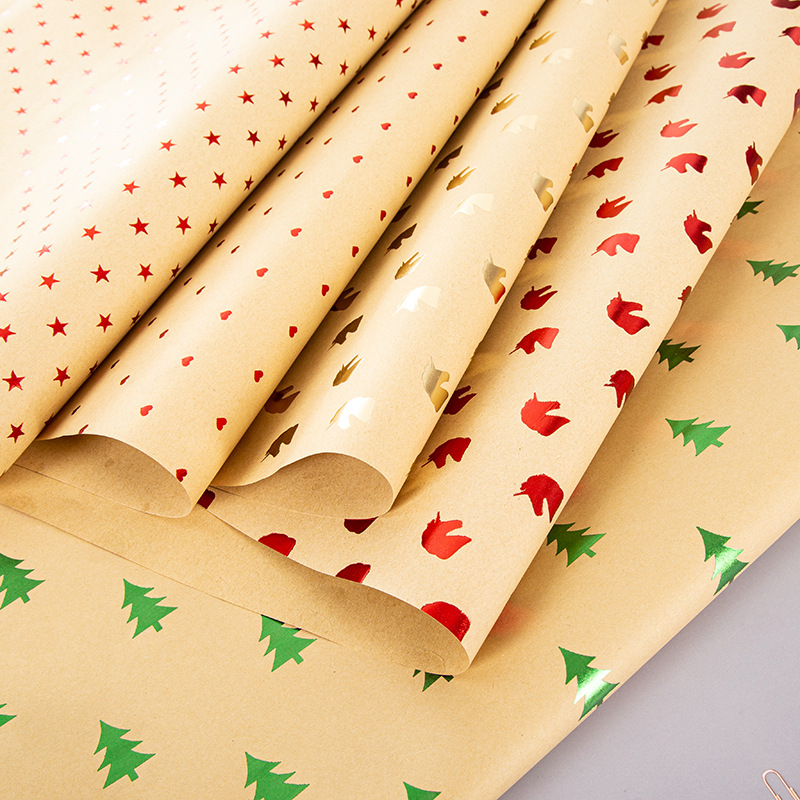 100g高档加厚礼品牛皮包装纸