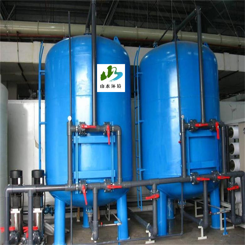 工厂污水处理吸附过滤装置厂家供应全自动反冲洗多介质过滤器
