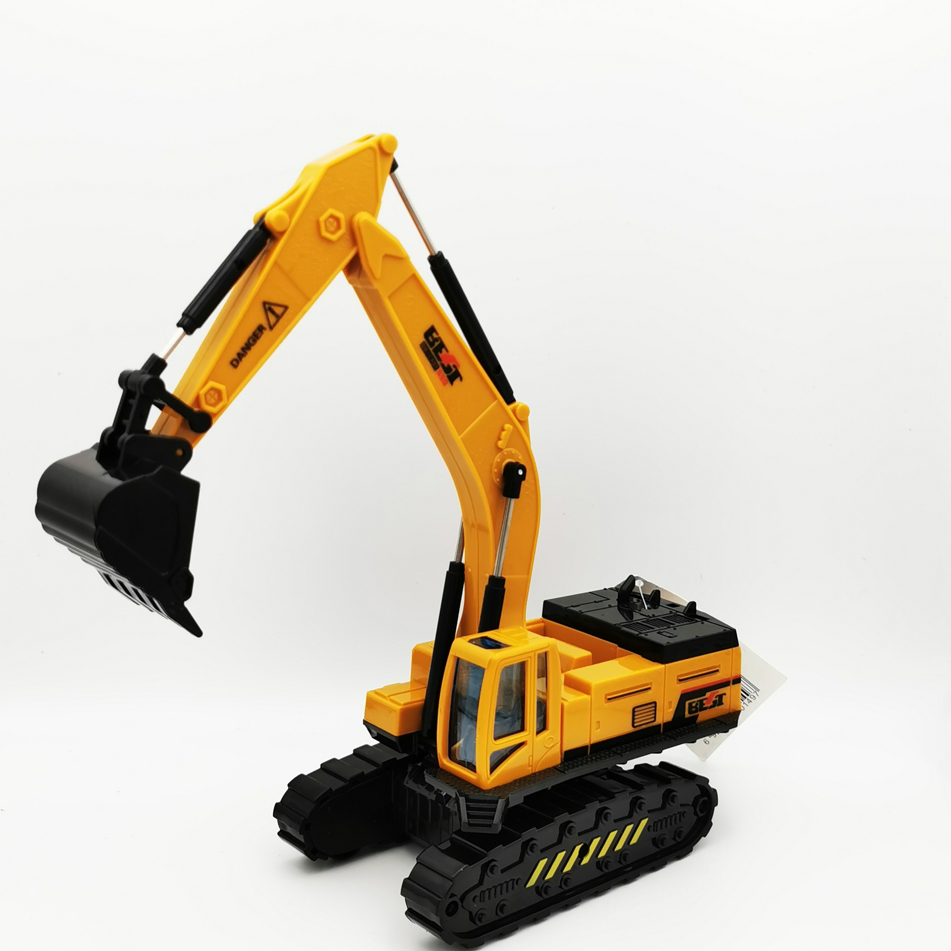 大号仿真挖掘机工程车模型玩具 勾机挖机儿童惯性玩具车礼品包邮