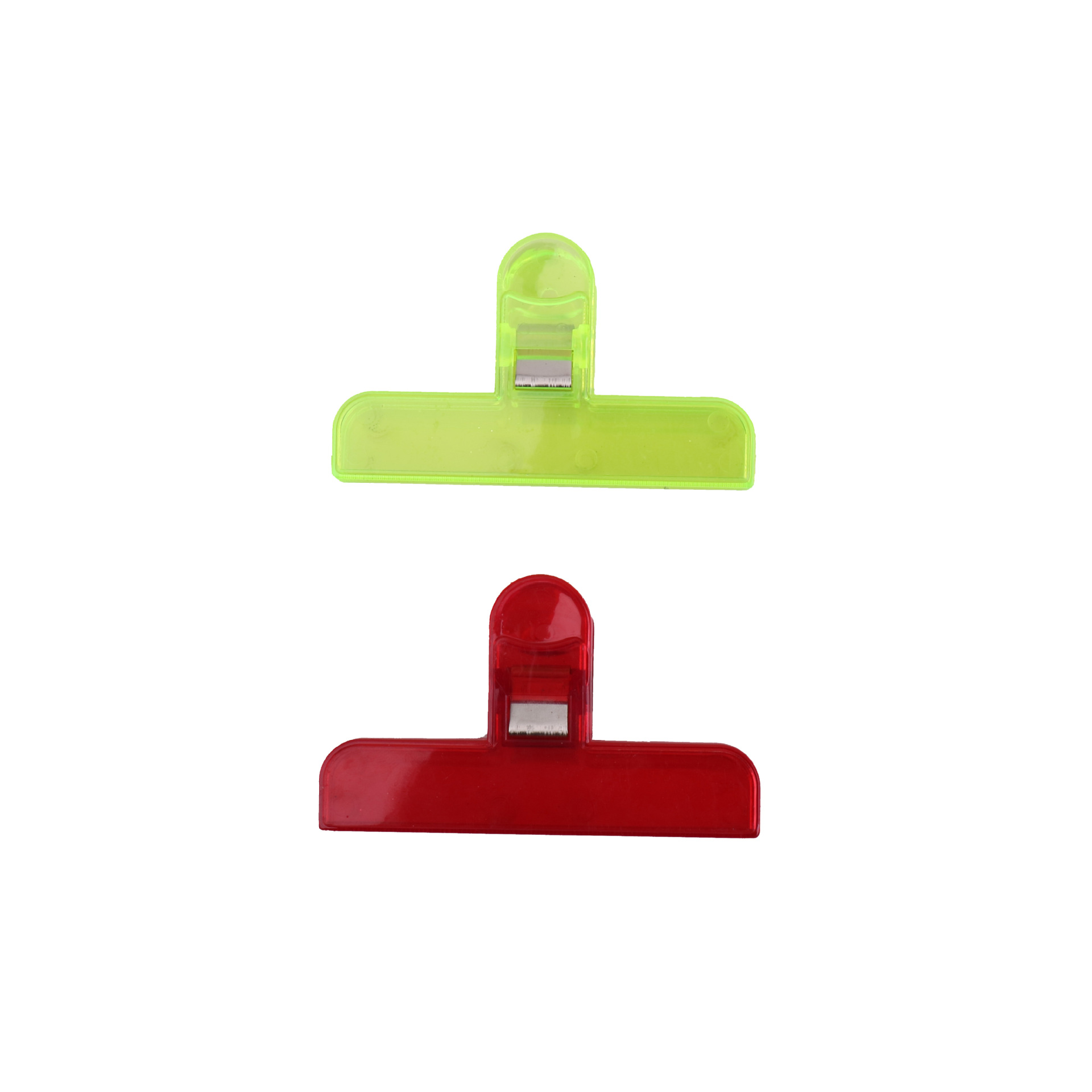 创意平板齿夹 小夹子 可爱彩色塑料文件夹试卷夹 拍摄装饰照片夹