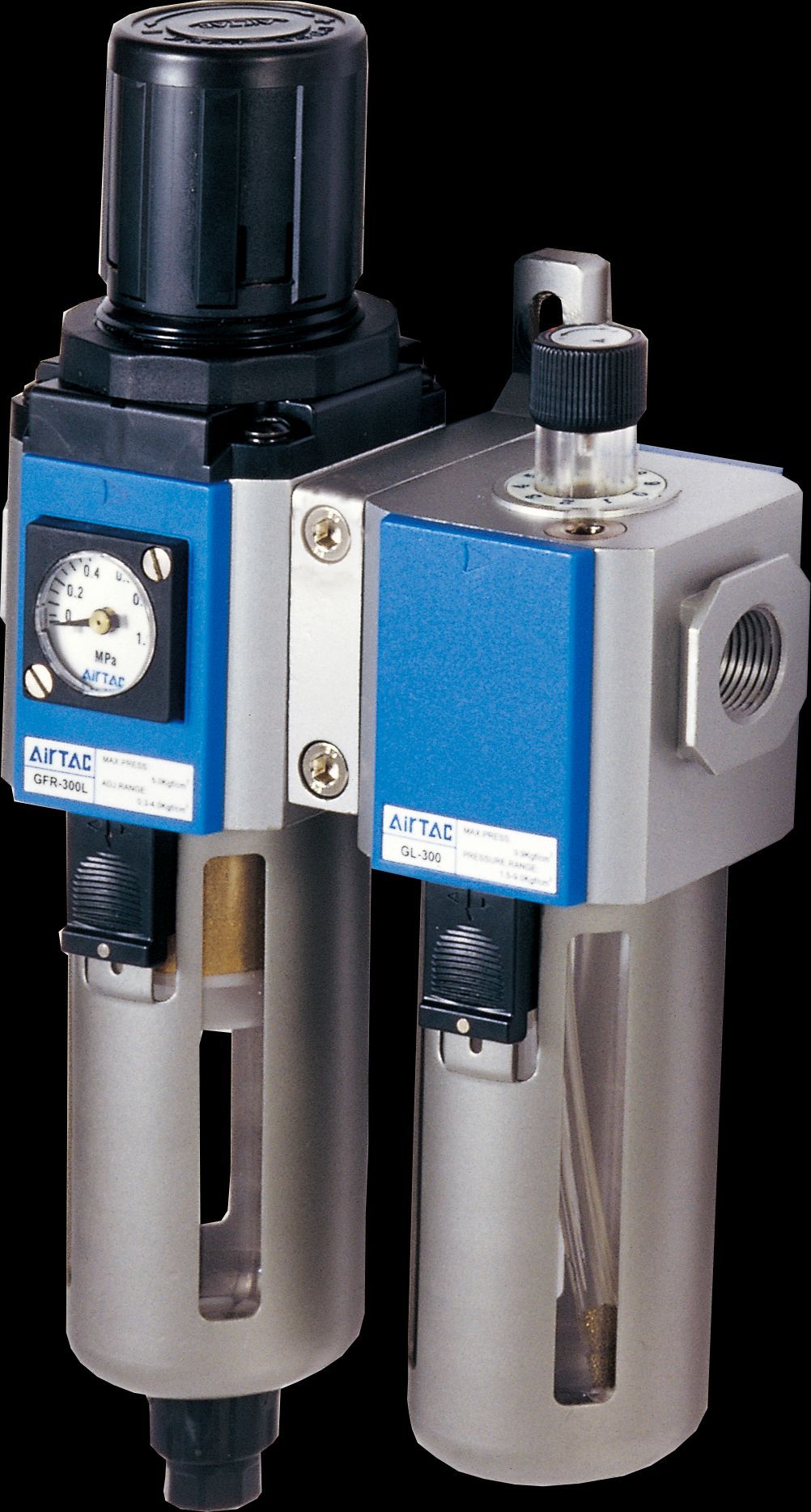 亚德客气源处理器过滤器调压阀 三联体gc/bc/ac2000/3000/4000