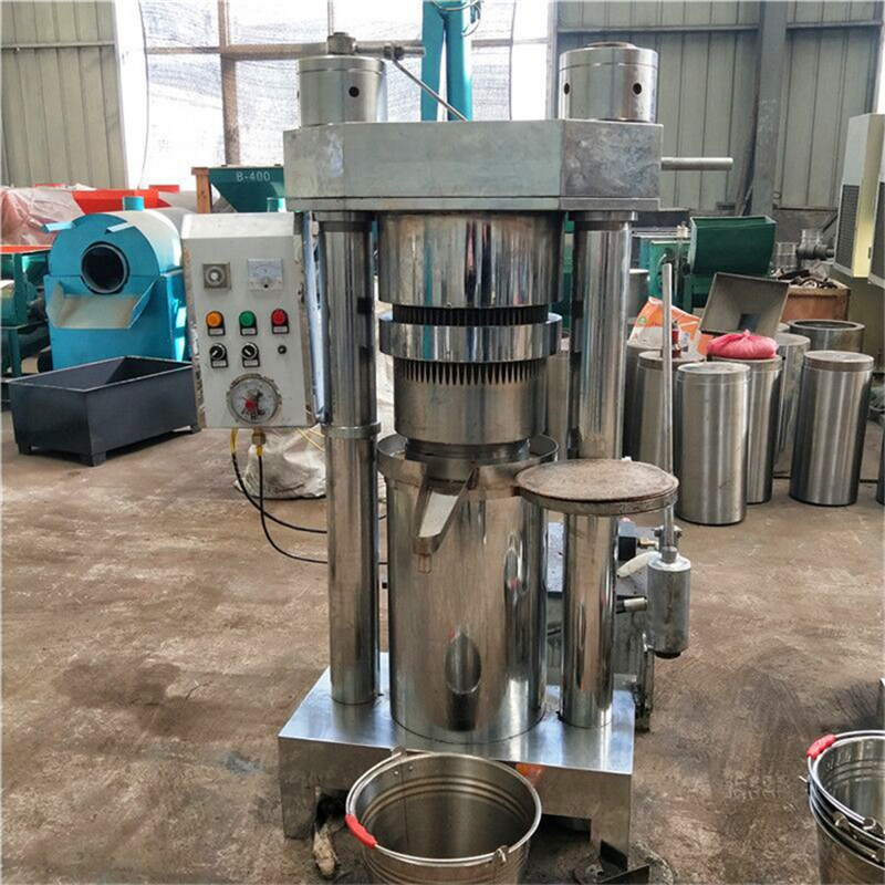 不锈钢液压白芝麻香油机 核桃仁液压榨油机 全自动压榨机设备现货