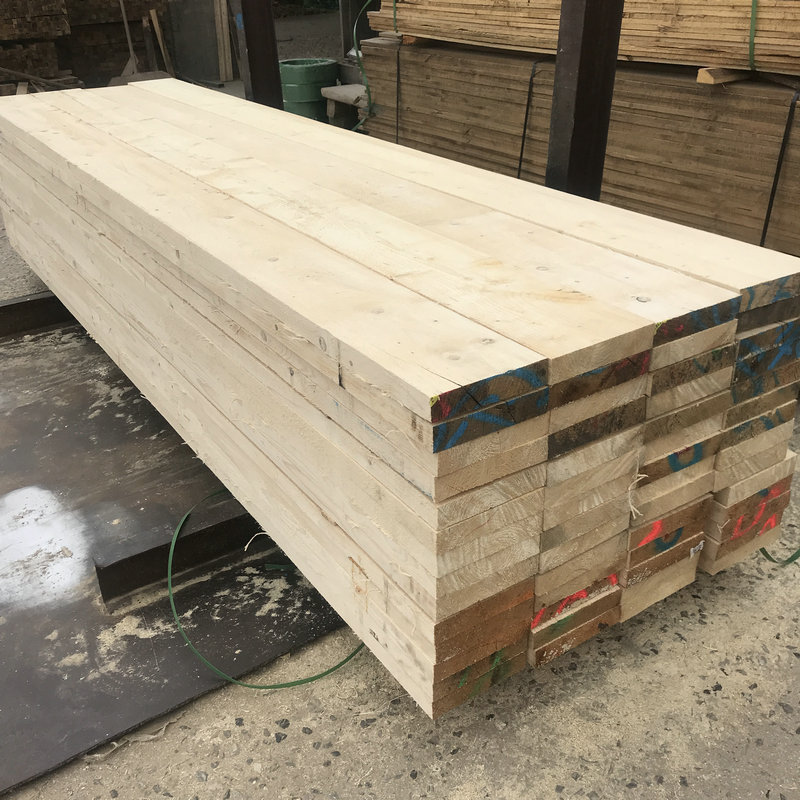 木跳板 木架子板 建筑工程工地专用木脚手板 白松3米4米定制加工