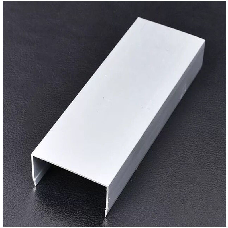 佛山铝型材厂现货供应 50槽铝净化料 u槽铝移动厕所板房铝型材