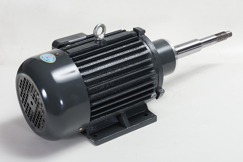 不锈钢管抛光机三相异步电动机3kw加长轴单边抛光机马达减速电机