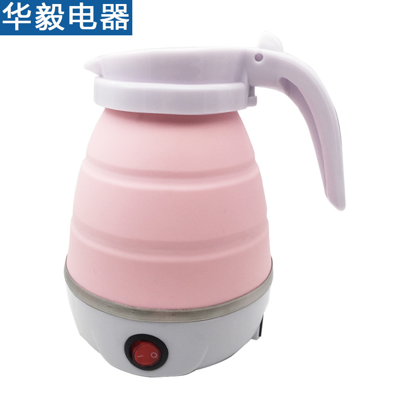 Factory Quick Delivery Cross-Border Travel Folding Kettle Portable Silicone Electric Kettle Kettle Home Appliance Gift