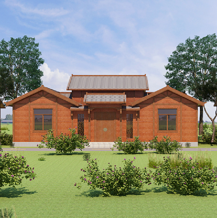 四合院古典中式木屋 休闲木屋 度假村木屋别墅 民宿木屋 木屋旅馆