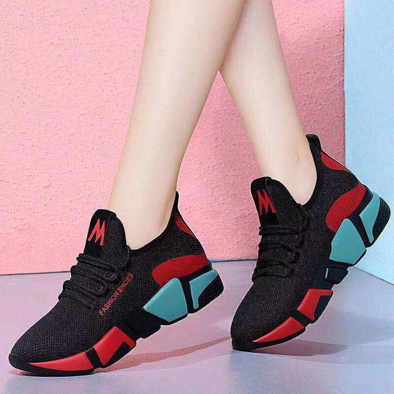 Spring 2021 Women's Shoes Factory Breathable Old Beijing Cloth Shoes Women's Korean-Style Travel Running Leisure Sneaker