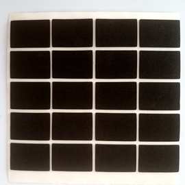 厂家供应单面背胶硅胶垫片家具沙发桌椅角减震缓冲脚垫黑色胶垫