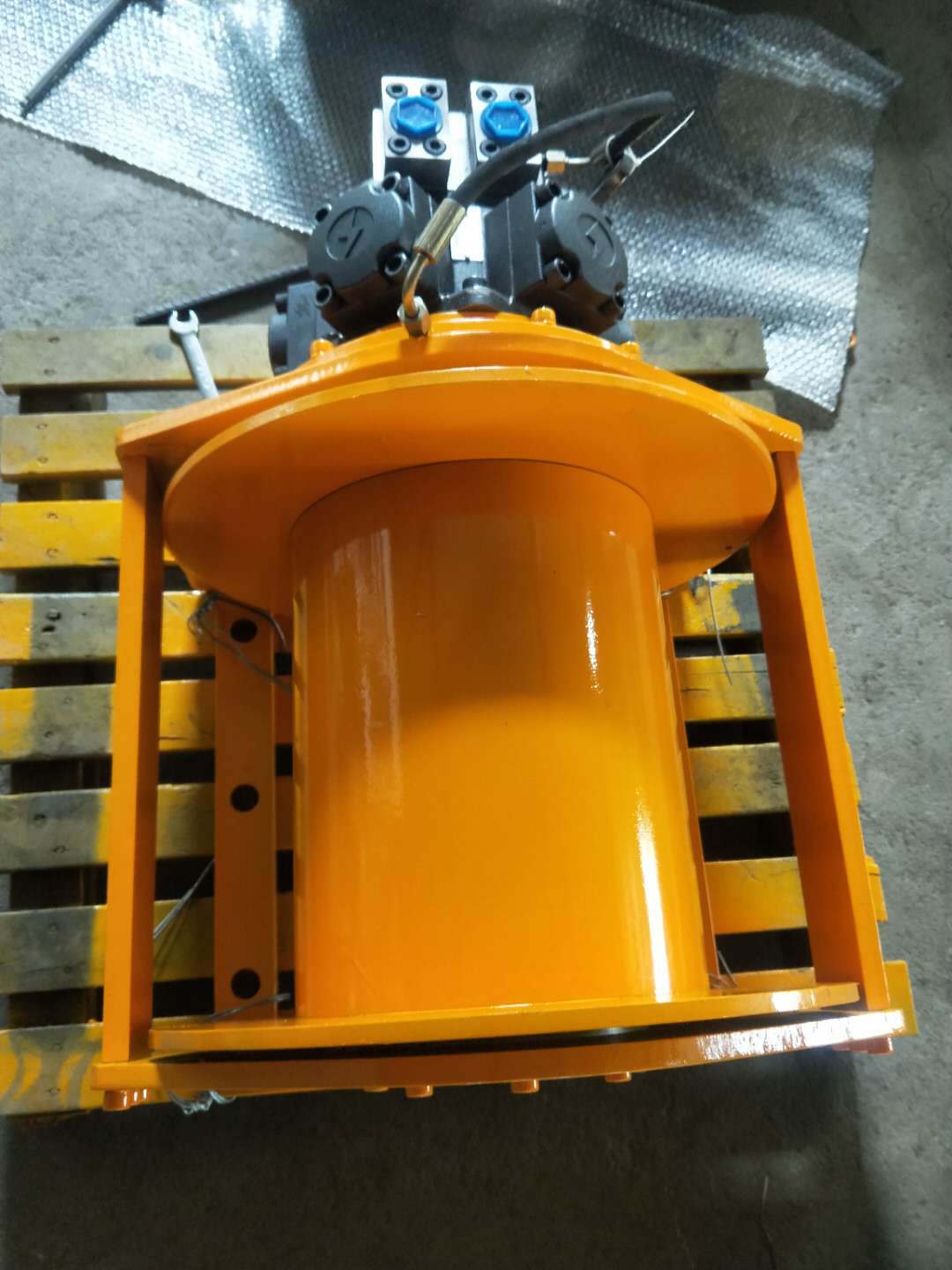 云南抓木器改液压绞盘 林场拉木头5吨液压绞车卷扬机