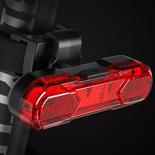 工厂直销自行车灯户外夜骑USB充电安全警示灯 山地车单车高亮尾灯