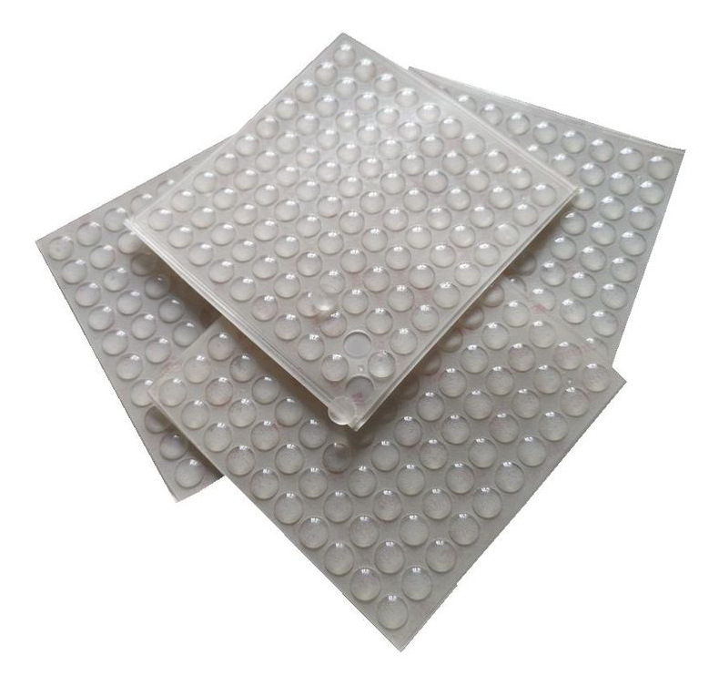 供应家居用品透明防滑脚垫 玻璃胶垫 防碰撞自粘胶粒 置物架