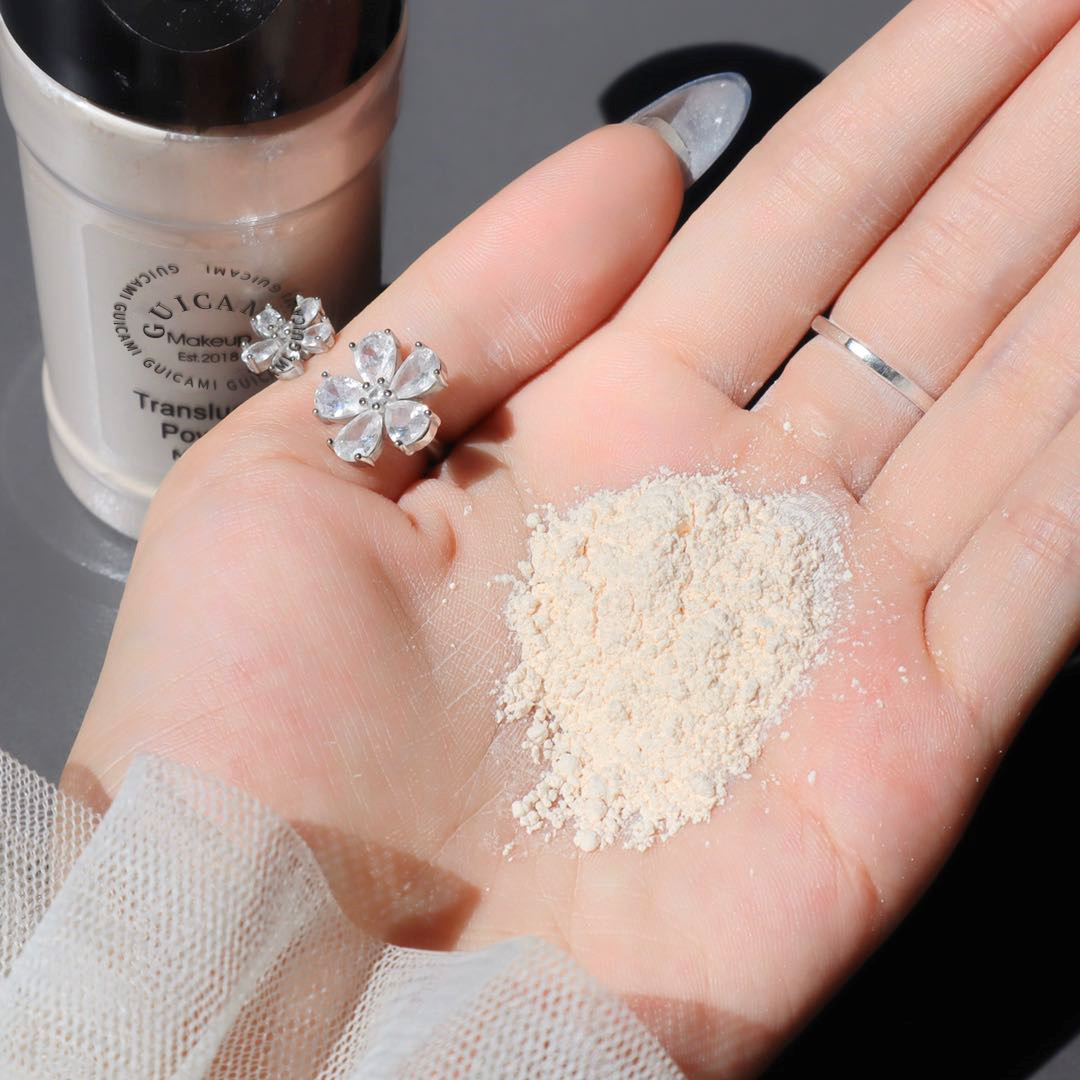 guicami胡椒粉散粉定妆粉控油持久遮瑕防水防汗自然空气蜜粉烘焙