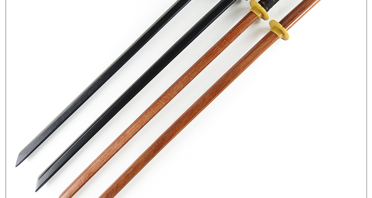 居合道 剑道 合气道素振刀 可击打武术 练习对练铁木木刀 居合刀