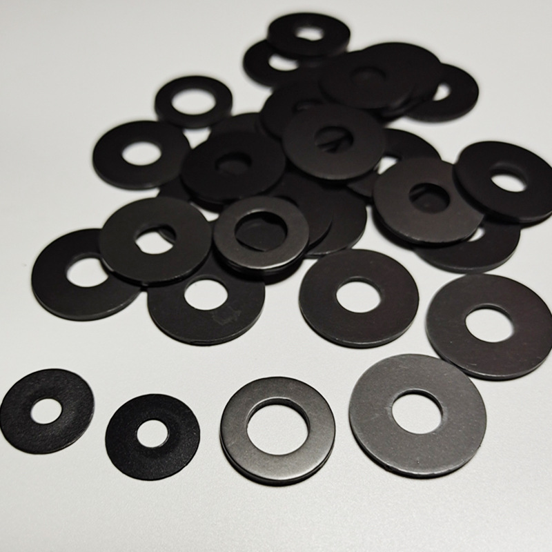 耐磨铁氟垫片防火铁氟龙垫圈led灯四氟垫片黑色尼龙垫铁氟龙介子
